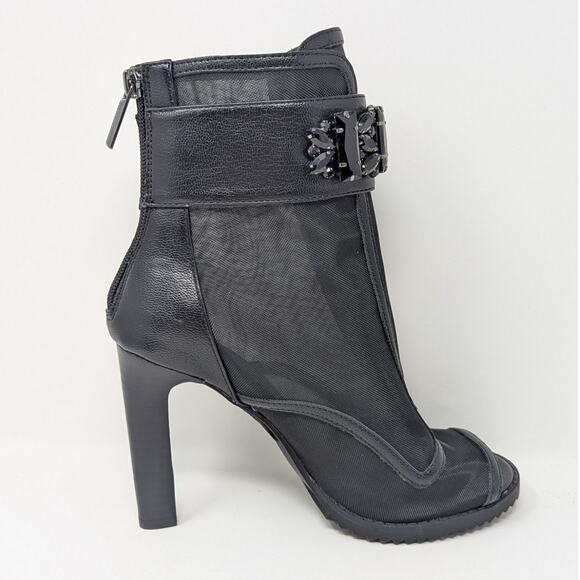 Karl Lagerfeld Paris Blayze Booties Black Size 6 - Picture 14 of 16